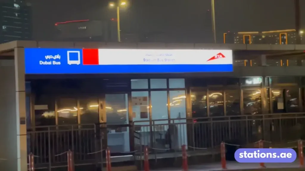 Stadium Metro Station 1 vs. Stadium Metro Bus Stop 01
